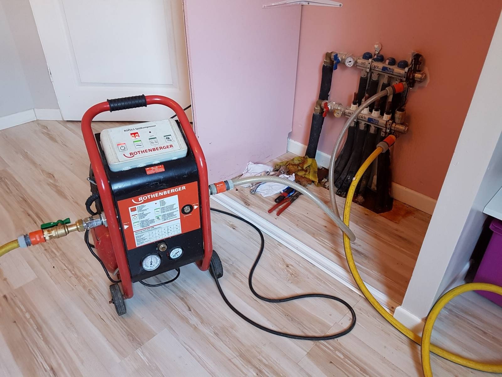 Erenköy Vaillant Hermetik Şofben Petek Temizliği